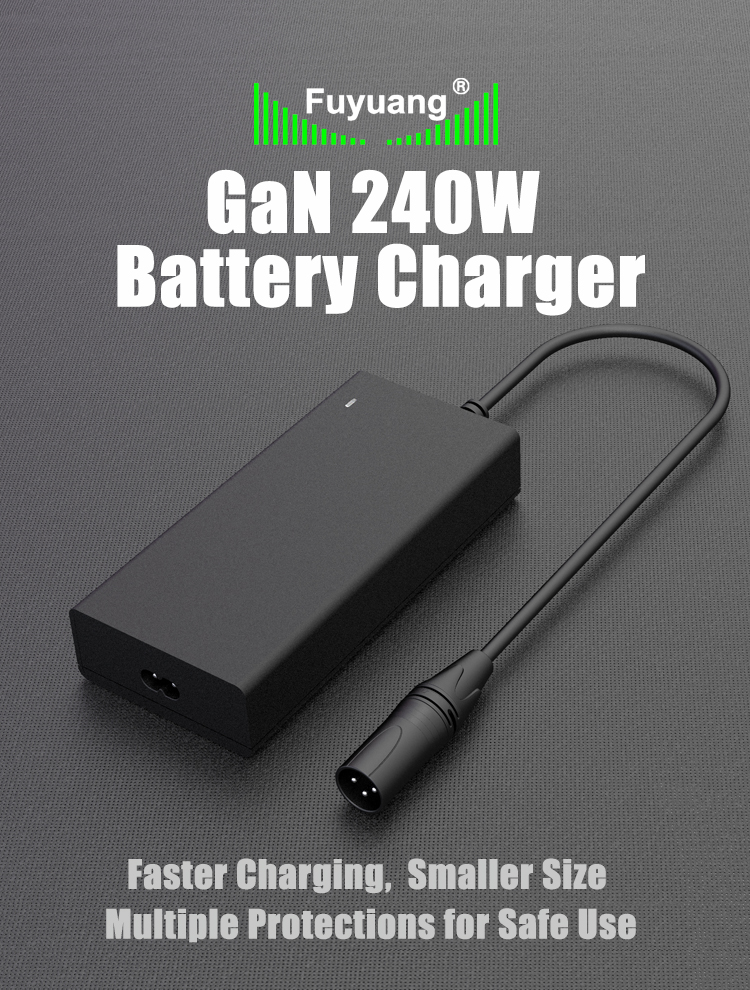 Cargadores de bater&iacute;a GaN 240W