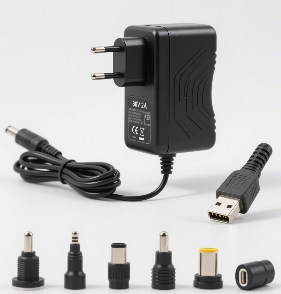 Adaptador de corriente para bicicleta el&eacute;ctrica
